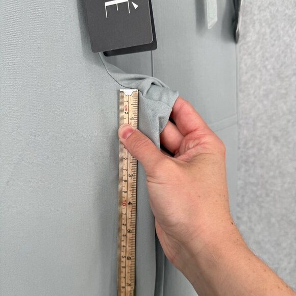 Lysse Womens Wide Leg Crop Pull On Pant Size S Morning Dew Gray Blue Smooth NEW - Picture 15 of 16